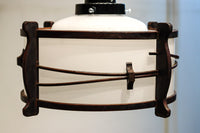 松葉の装飾で雅な面持ちある電笠 DC7957a