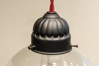 星の切子模様が可愛らしい稀少な電笠 DC7958