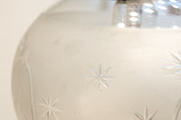 星の切子模様が可愛らしい稀少な電笠 DC7958