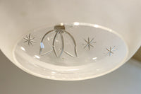 星の切子模様が可愛らしい稀少な電笠 DC7958