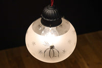 星の切子模様が可愛らしい稀少な電笠 DC7958