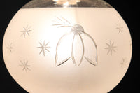 星の切子模様が可愛らしい稀少な電笠 DC7958