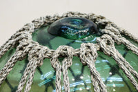 大サイズ!! 縄で包まれた淡いグリーン色の浮き玉 DC7966