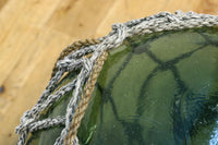 大サイズ!! 縄で包まれた淡いグリーン色の浮き玉 DC7966