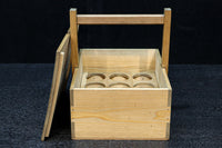 珍品!! 徳利を運ぶのに重宝した仕切り付きおかもち DC7974