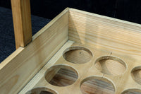 珍品!! 徳利を運ぶのに重宝した仕切り付きおかもち DC7974