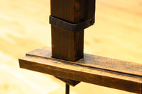 細長な板材でシンプルに纏めた自在鉤 DC8008