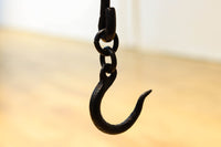 細長な板材でシンプルに纏めた自在鉤 DC8008