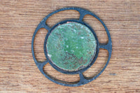 菊や松を描いた美しい七宝引き手金具 DC8019 在庫14個