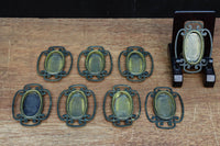 シンプルでモダンなデザインの引手金具 DC8021 在庫8個