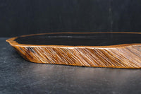 自然の風合いを残した切り株の敷板 DC8035