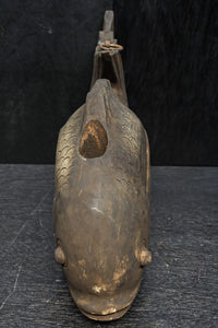 風格漂う大きな鯛の自在鉤の横木 DC8036