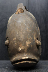 風格漂う大きな鯛の自在鉤の横木 DC8036