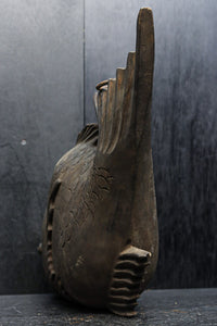 風格漂う大きな鯛の自在鉤の横木 DC8036