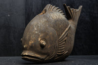 風格漂う大きな鯛の自在鉤の横木 DC8036