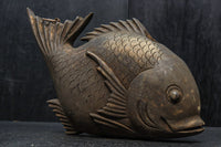 風格漂う大きな鯛の自在鉤の横木 DC8036