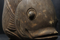 風格漂う大きな鯛の自在鉤の横木 DC8036