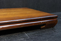 明るい色合いに優雅な杢目が浮かぶ置台 DC8058