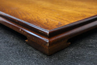 明るい色合いに優雅な杢目が浮かぶ置台 DC8058