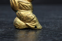 小振りサイズ!! 金色に彩られた恵比須様と大黒様のセット DC8070 在庫2体1組