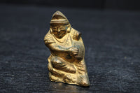 小振りサイズ!! 金色に彩られた恵比須様と大黒様のセット DC8070 在庫2体1組