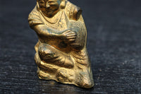 小振りサイズ!! 金色に彩られた恵比須様と大黒様のセット DC8070 在庫2体1組