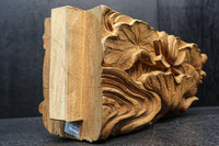 蓮の葉と花を優雅に描いた梁飾り DC8073ab 在庫(a:1 b:1)枚