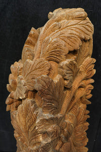 菊の花が美しく咲き誇る彫刻梁飾り DC8074a