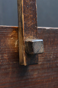 古色の風合い溢れる持ち手付き(折畳み式)炭入れ DC8094