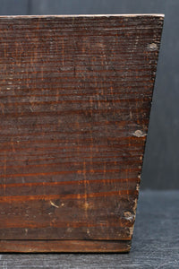 古色の風合い溢れる持ち手付き(折畳み式)炭入れ DC8094