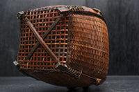 自然の風合いが趣きを感じさせてくれる花カゴ DC8095