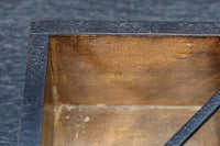 古色の色合いで味わいある帯鉄縁作りの角型マス DC8097ab 在庫(a:0 b:1)個