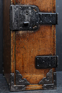 文政13年(1830) 稀少!! 歴史が刻まれた手提げ金庫 DC8112