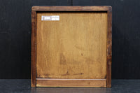 迫力ある花模様が素晴らしい日光彫の小引き出し DC8113