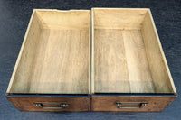 黒漆に桜紋の装飾金具が際立つ極上手許箪笥 DC8116