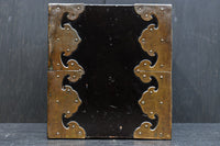 黒漆に桜紋の装飾金具が際立つ極上手許箪笥 DC8116