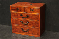 優美な杢目で華やかな針箱 DC8118