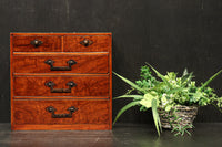 優美な杢目で華やかな針箱 DC8118