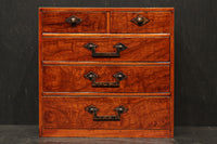 優美な杢目で華やかな針箱 DC8118