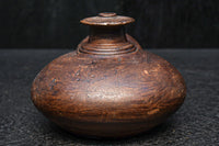 瓢箪(ひょうたん)形をした木製の一輪挿し DC8137