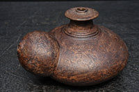 瓢箪(ひょうたん)形をした木製の一輪挿し DC8137