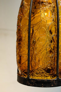 アンバーガラスが温かな輝きを放つ電笠 DC8143 在庫3個