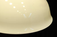 内面に花柄模様が描かれたノリタケの電笠 DC8148