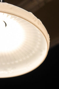 プレス模様が可愛らしい懐かし味のある電笠 DC8151