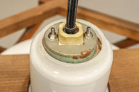 六角形の木枠が和モダンに飾る電笠 DC8159