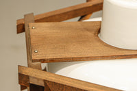 六角形の木枠が和モダンに飾る電笠 DC8159