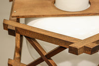 六角形の木枠が和モダンに飾る電笠 DC8159