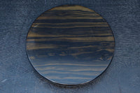 小サイズ!! 三本脚で趣きある縞黒檀の丸型置台 DC8182