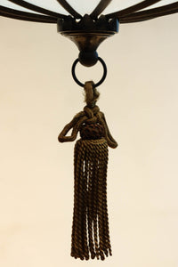 和の趣き溢れる鬼灯(ほおずき)型の房付き電笠 DC8192