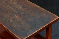 表情豊かな杢目を魅せる縦長の引き出し付き置台 DC8202